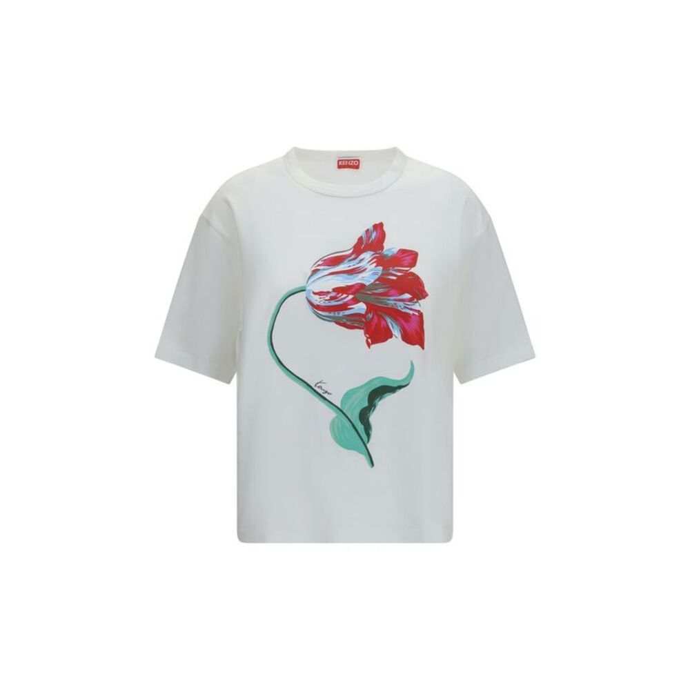 Kenzo White Cotton Women's T-Shirt